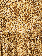 Load image into Gallery viewer, zoom shot of chetah print dress for girls
